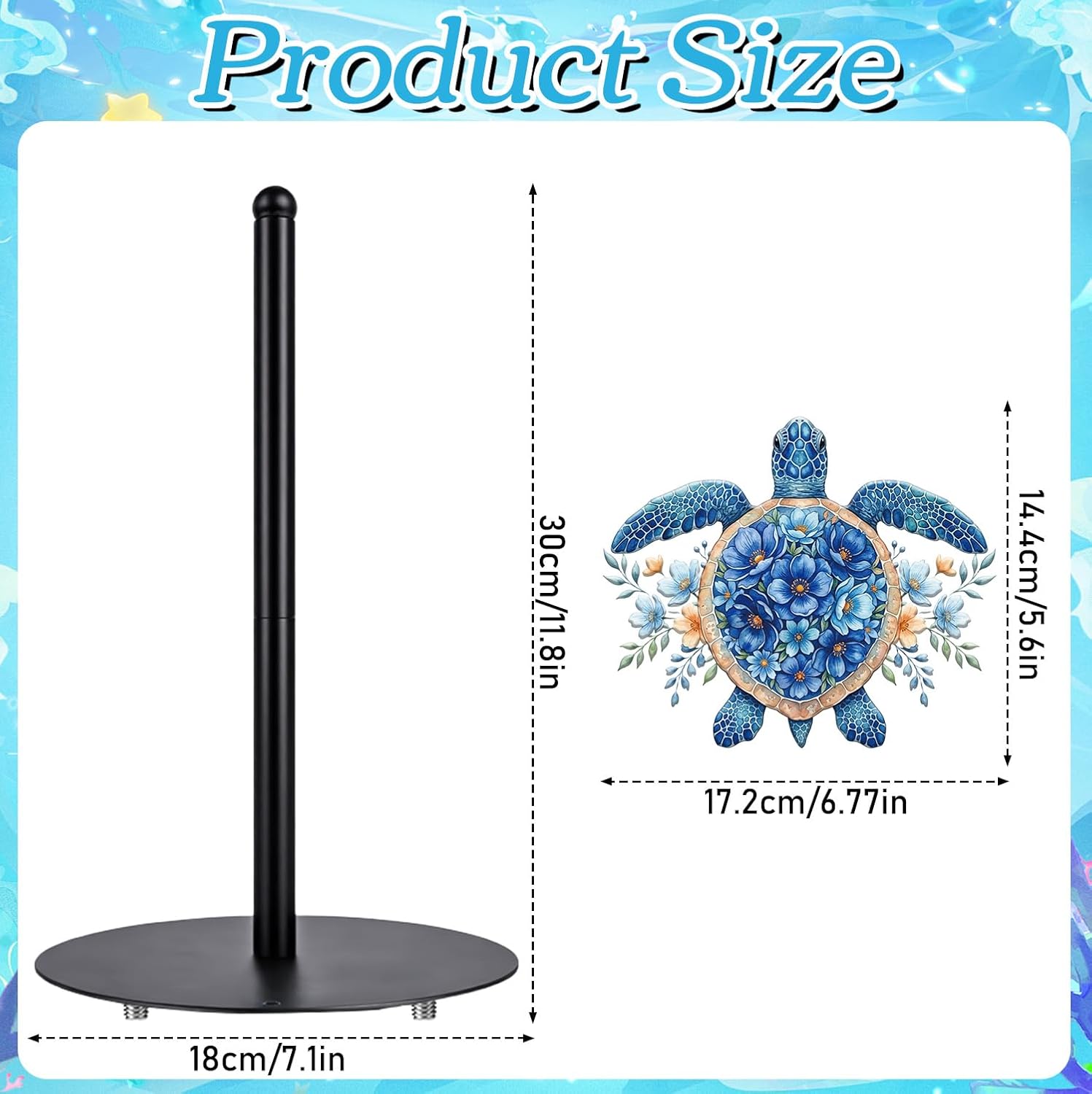 Paper Towel Holder / Turtle