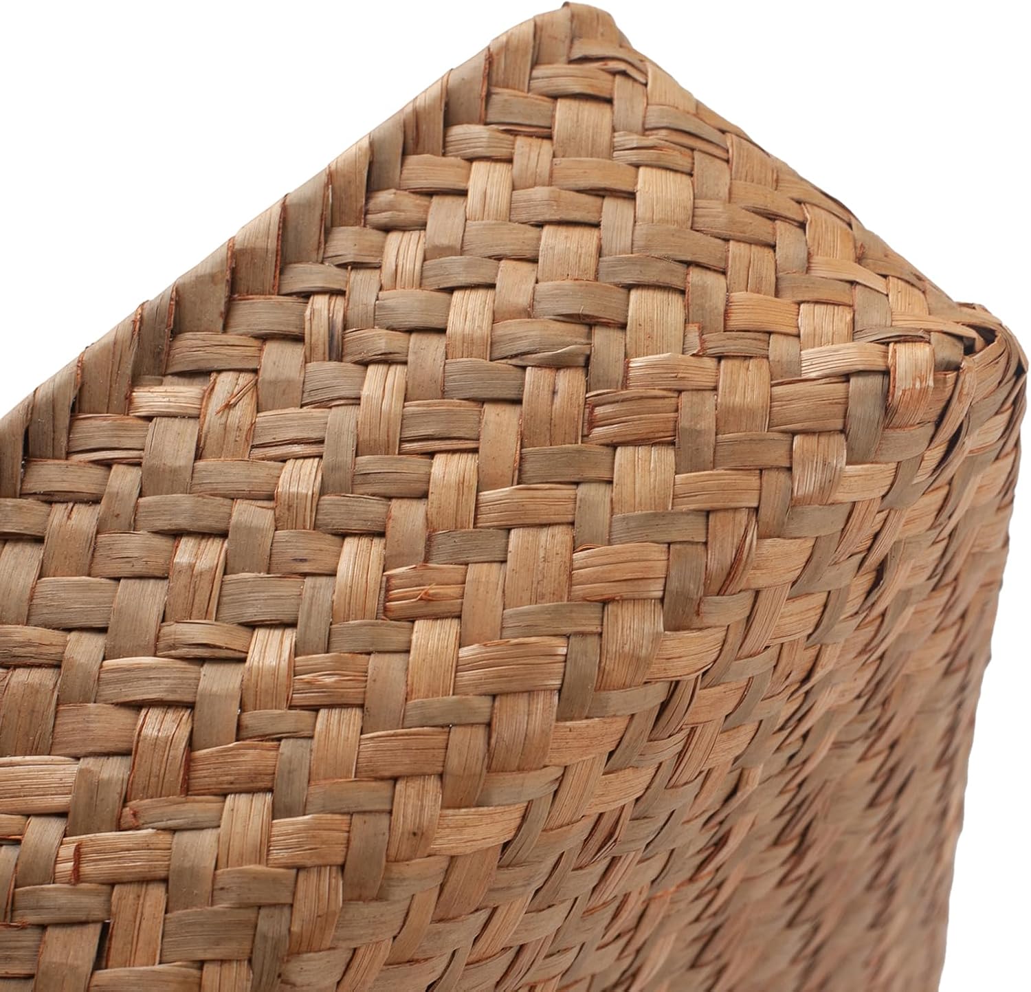 Seagrass Napkin Holder Woven Flat Napkin Basket Tray / Rectangular / 9.5 x 5.5 x 2