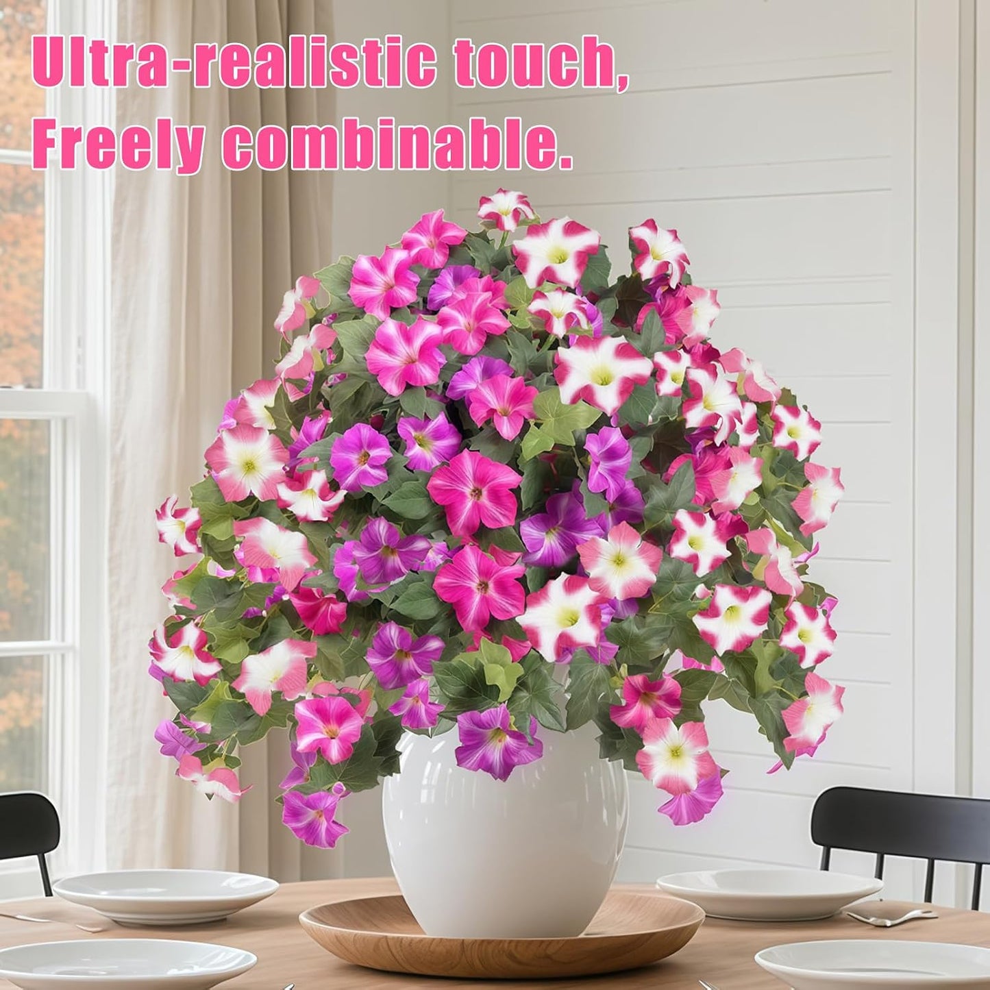 Artificial Flowers / UV Resistant fake Plants Flowers Bundles