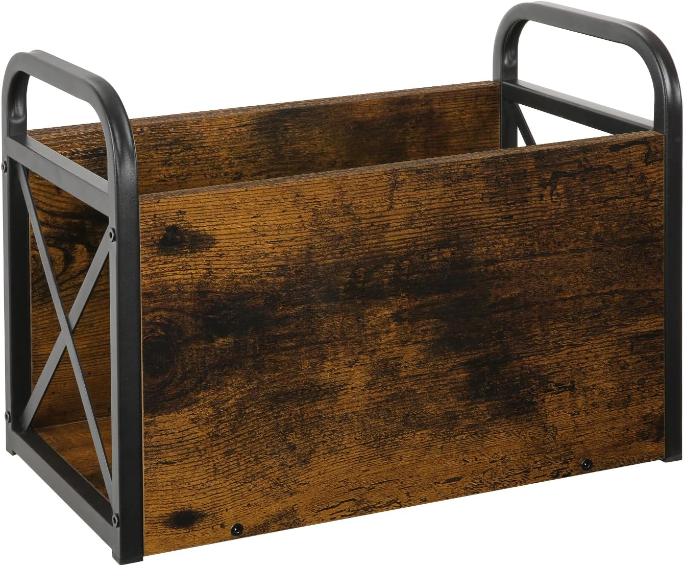 YINMIT Magazine Holder, Magazine Rack Floor, Magazine Storage Basket, Folder Organizer Bin for Books, Newspapers