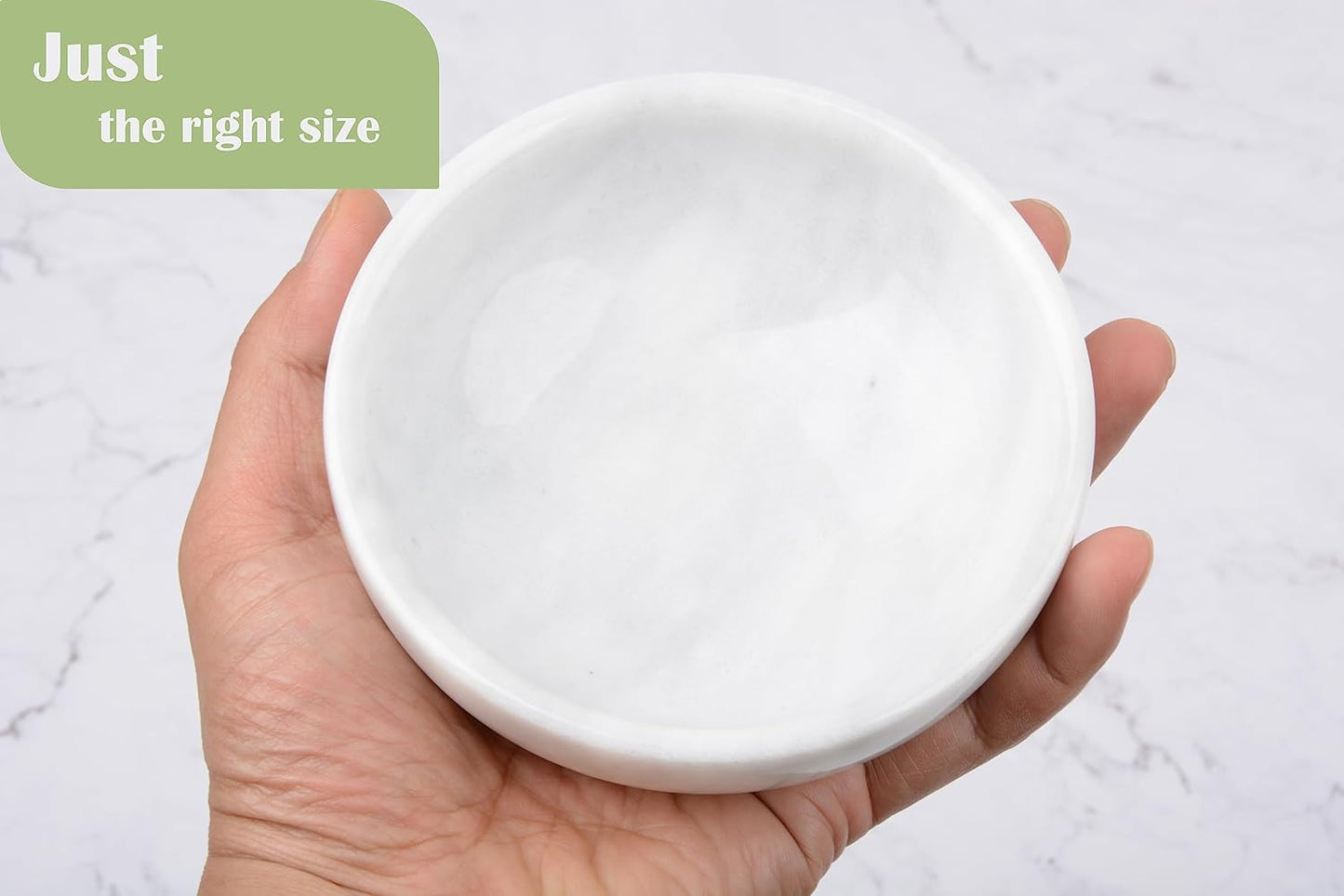 Ring Holder / Trinket Tray / White / 4.72