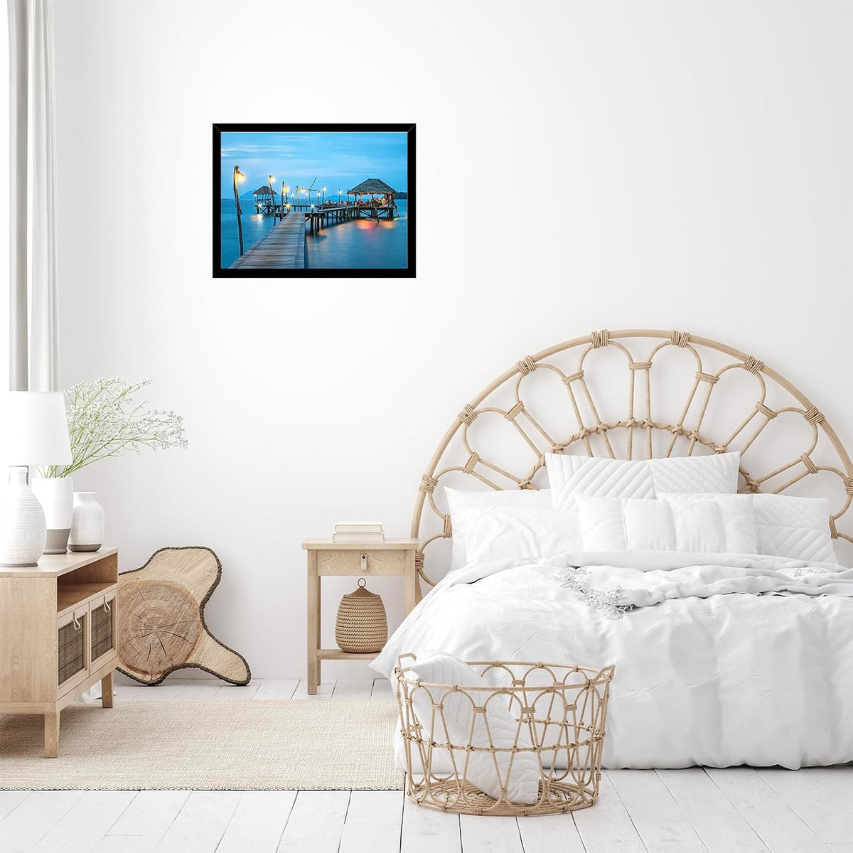 JCJMY 15x21.25 Puzzles Frame Set of 4 Black, Wall Hanging 15 x 21.25 Picture Frame for 15 by 21.25 Poster Photo Canvas