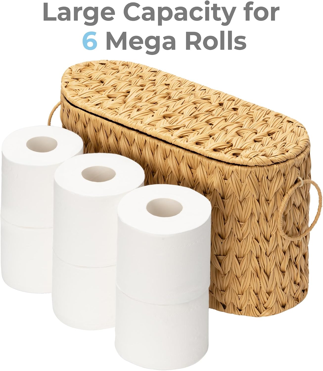 Toilet Paper Storage Basket / Nature