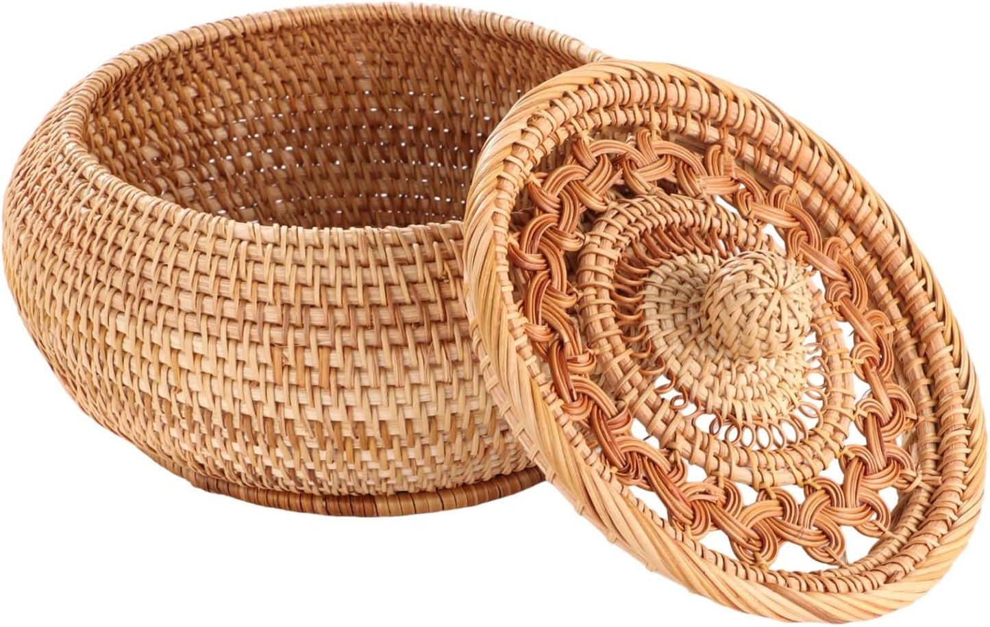 Round Woven Basket / 9.1 Inch