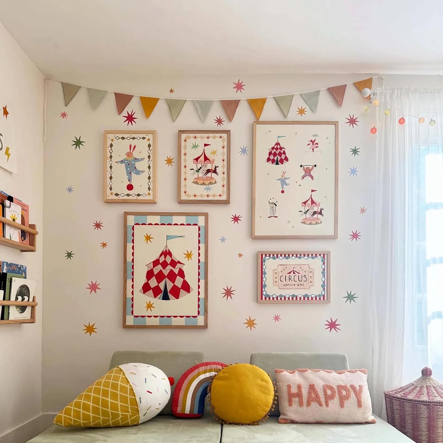 Wallpaper Effect / Removable Fabric Sticker