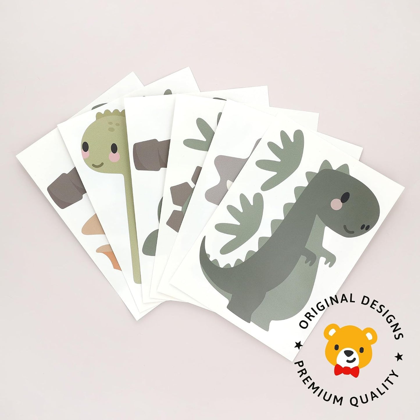 Removable Wall Decals for Kids Room / Dinosaurs