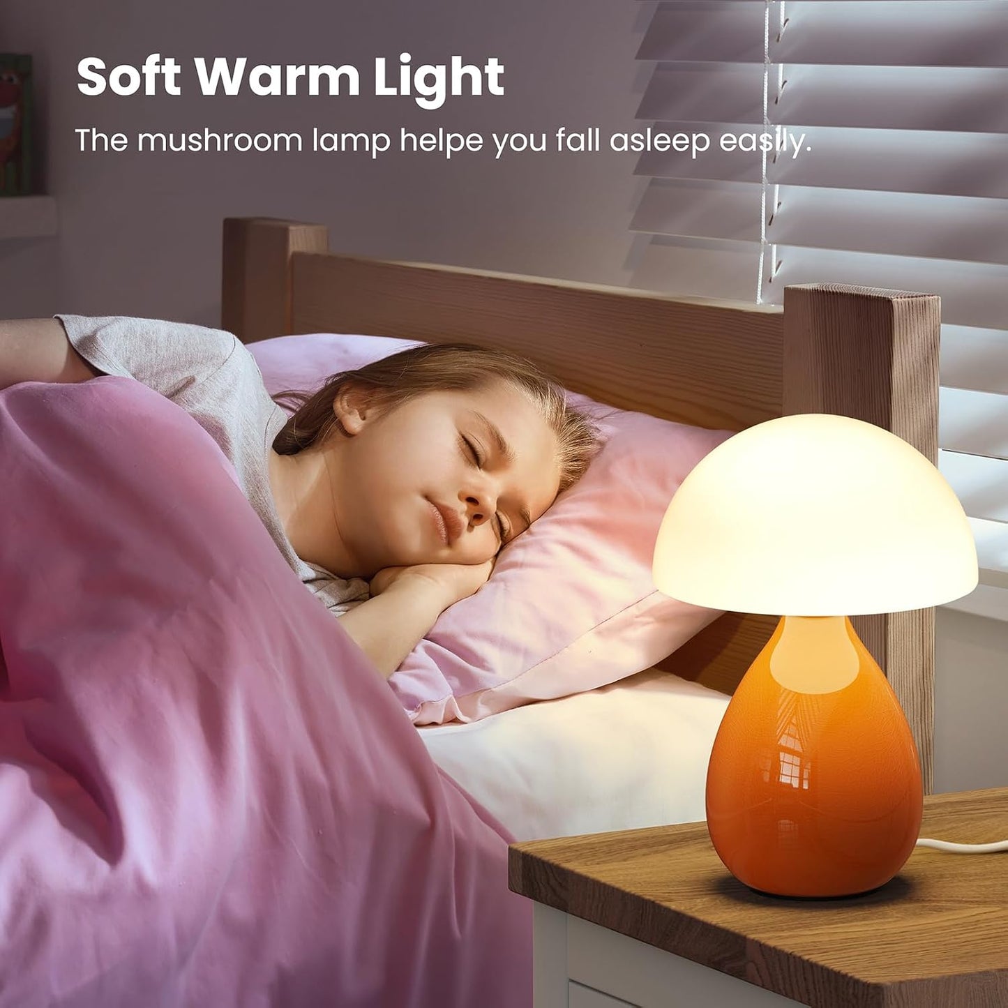 Small Light Dimmable / White Orange