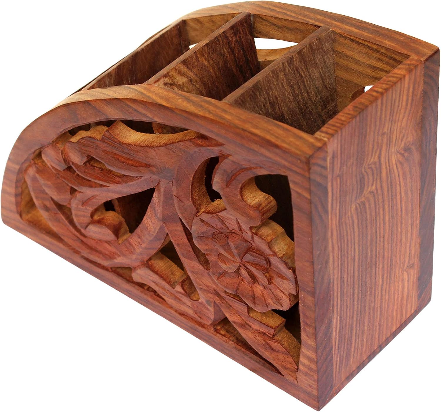 Wooden Remote Control Holder Stand