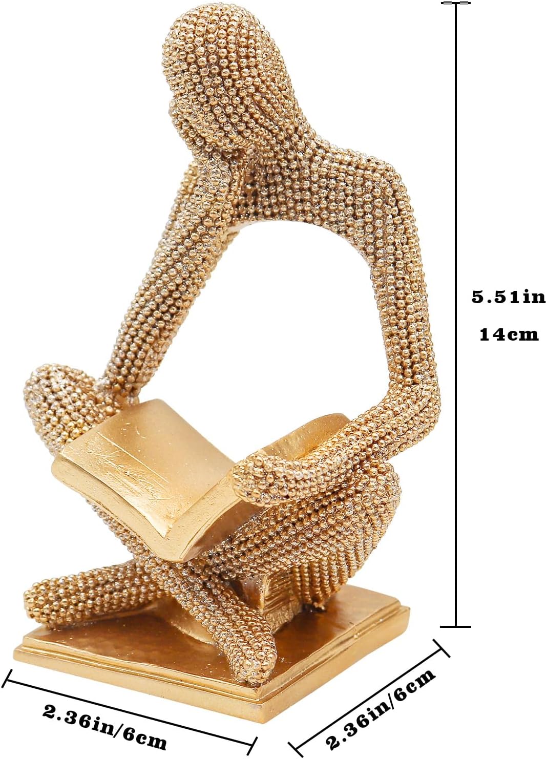 Modern Aesthetic Figurine Decoration / Right / Gold