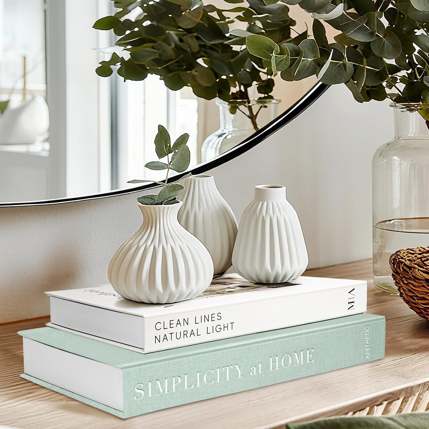 Faux Book Photo / Modern Sage / Set of 2