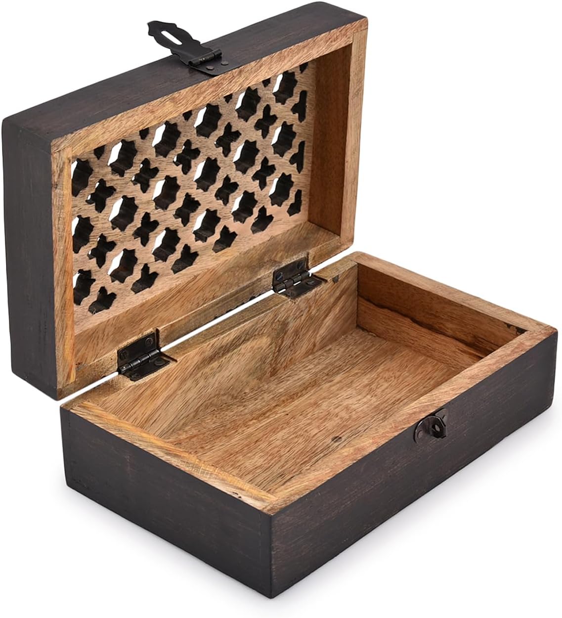 Mango Wood Decorative Wooden Box / 8 x 5 x 3