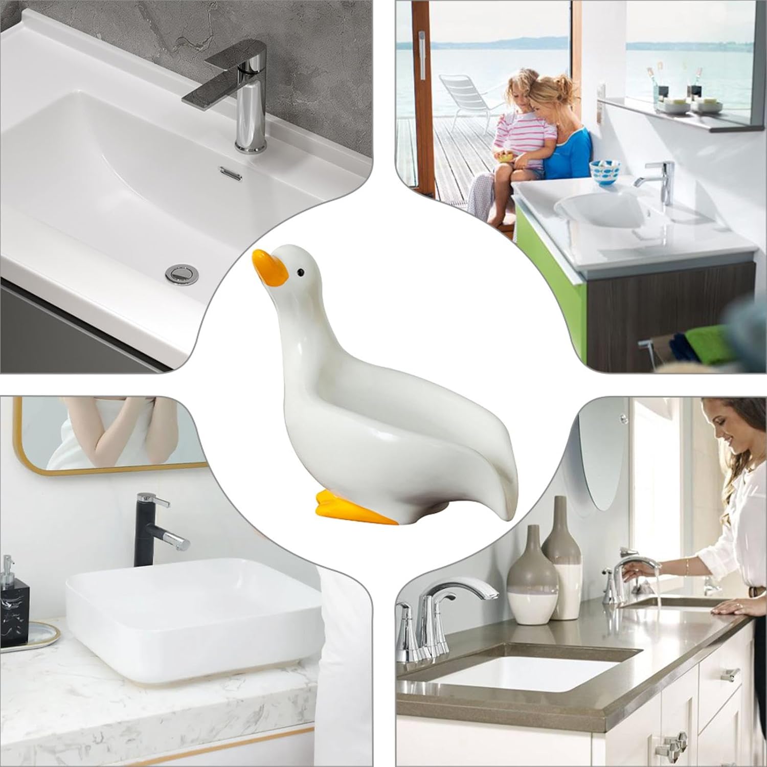 Animal Soap Holder / White