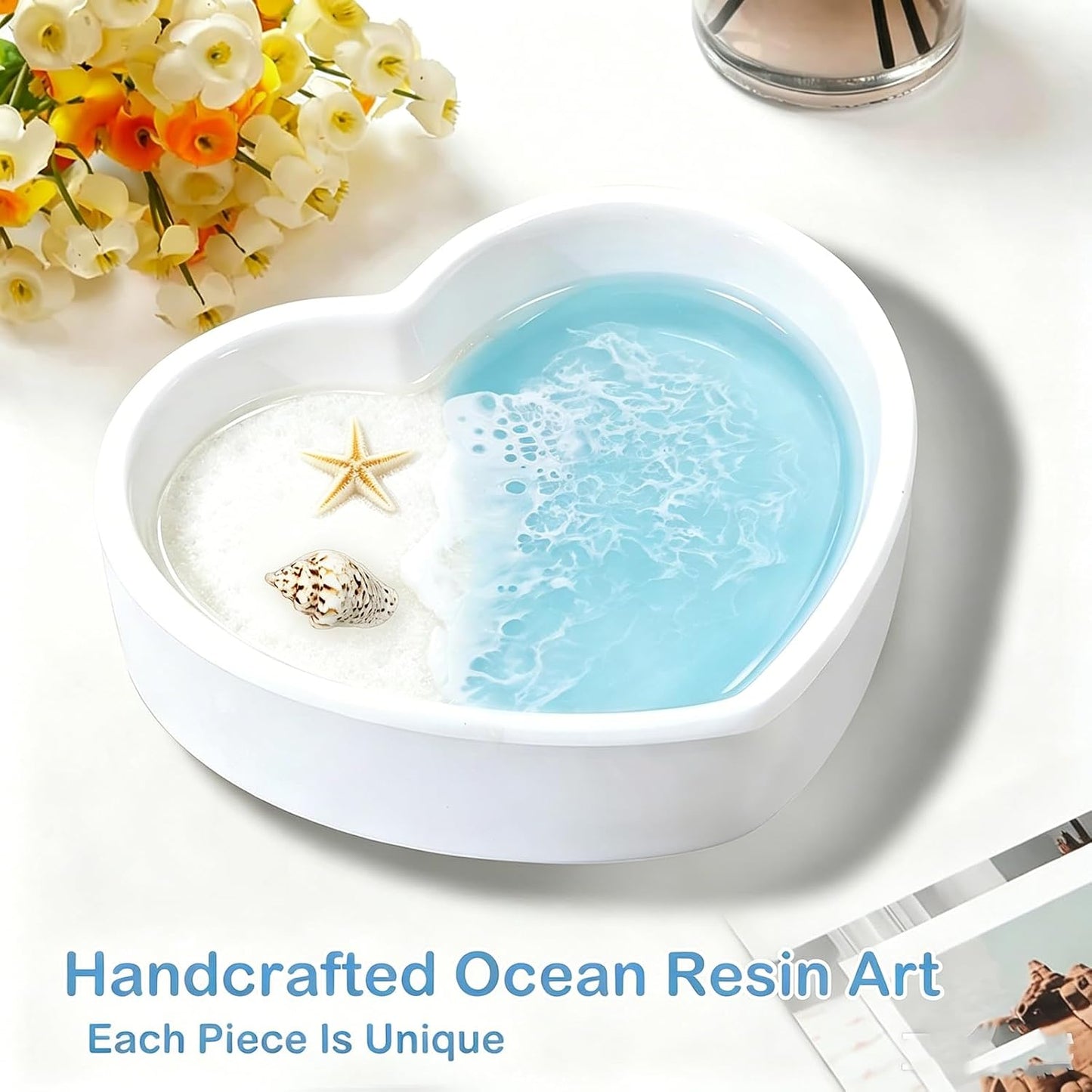 Coastal Jewelry Tray for Engagement & Wedding / Starfish