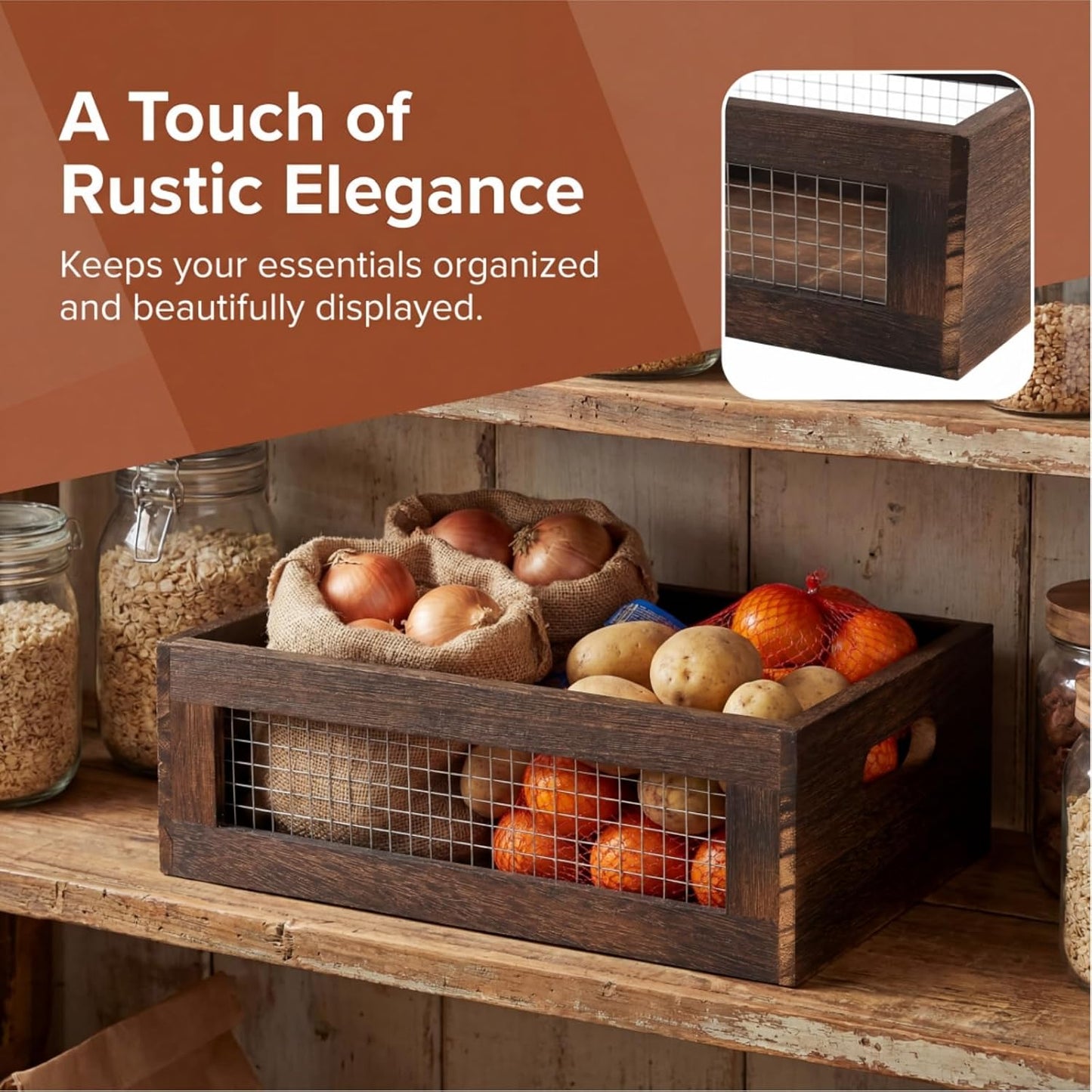 Rustic Nesting Boxes / Set of 2