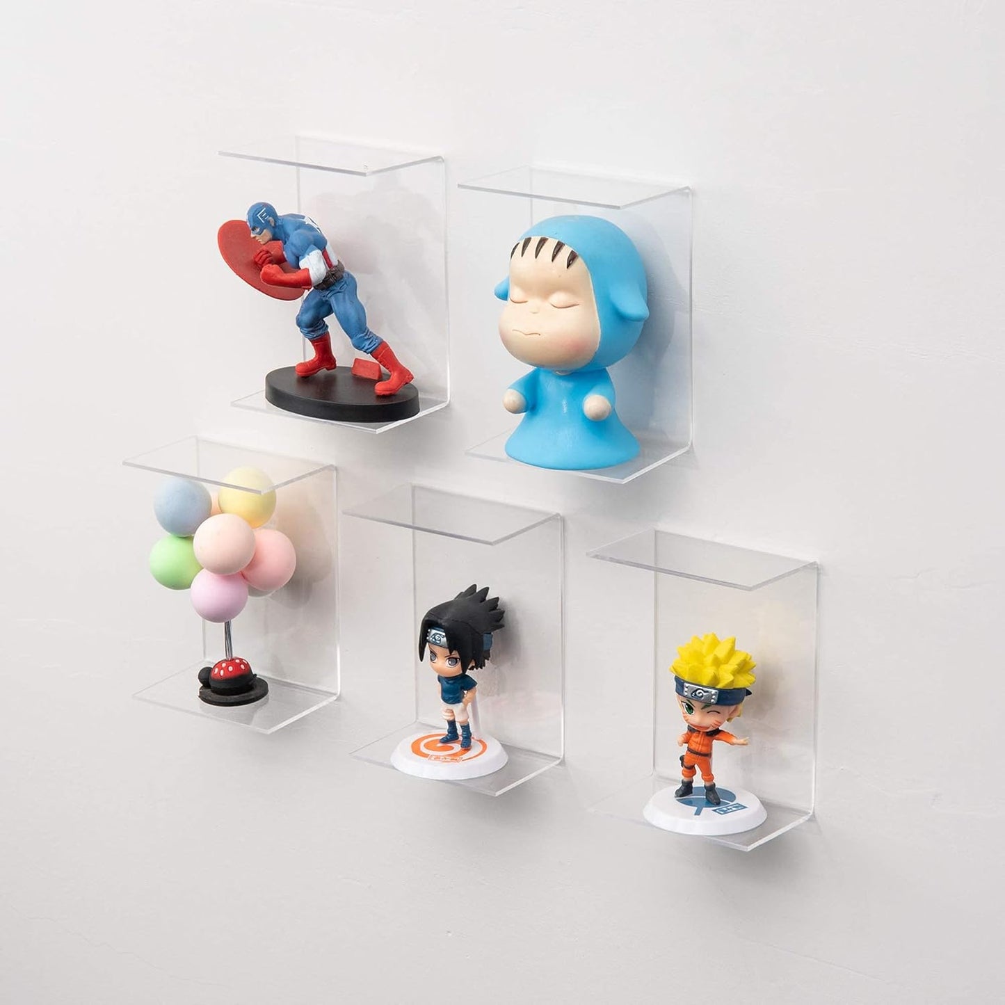Acrylic Display Stand Crafts Stand Cupcake Risers / 4 x 3 / x 2 / Clear / Set of 12