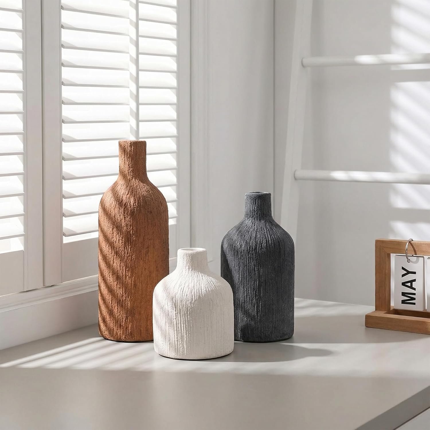 Ceramic Vase Set / G / Set of 3