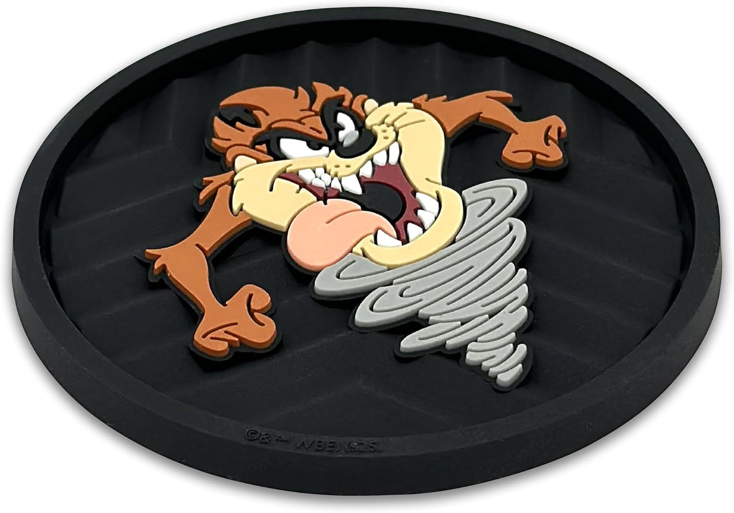 Officially Licensed Looney Tunes Tasmanian Devil Automotive 3D Textured Silicone Coasters / Taz