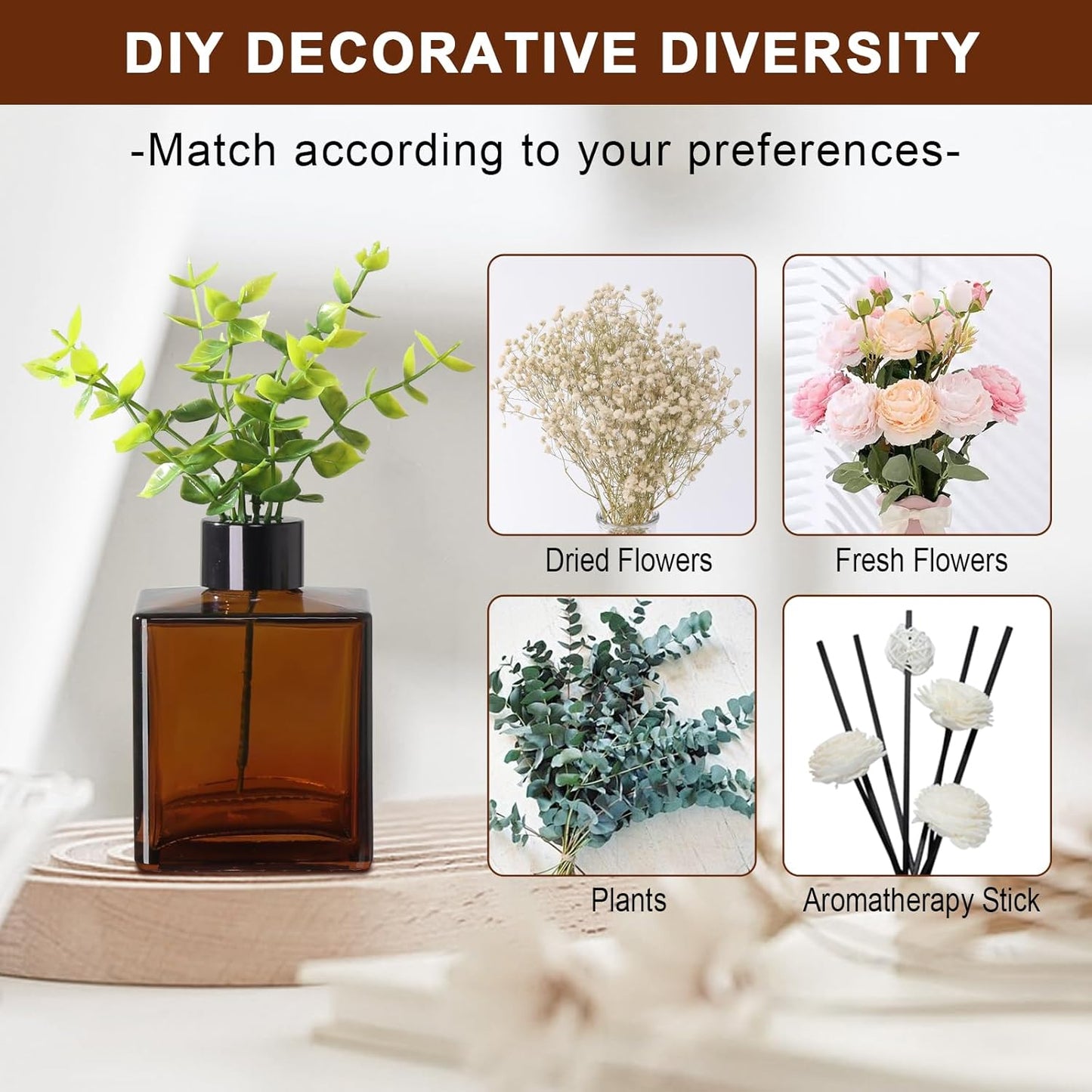 Wood Tray / Modern Kitchen Soap Dispenser Set / Amber