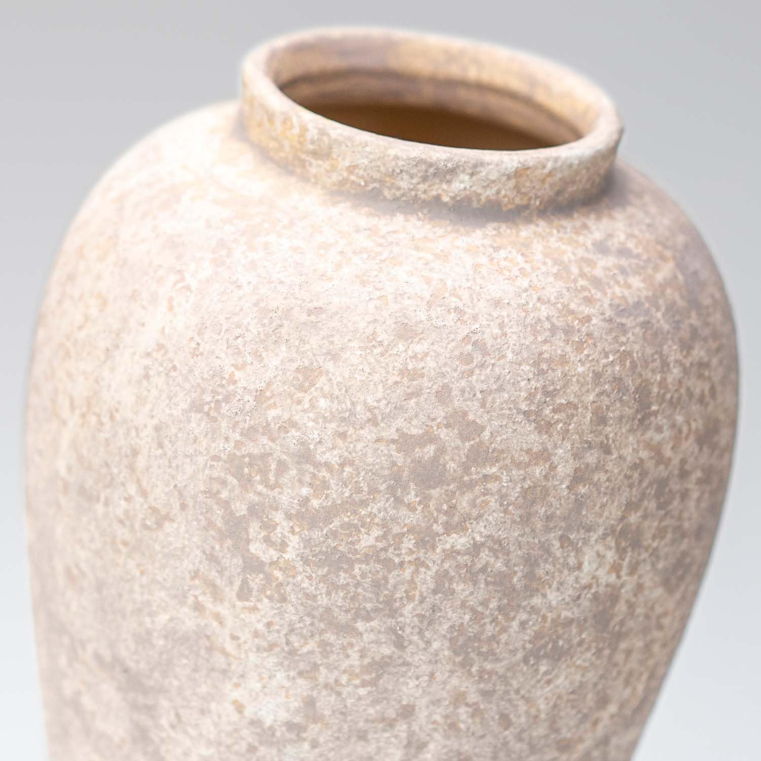 Rustic Decorative Vases / Farmhouse Grey-9.2 / 9.2 Inch