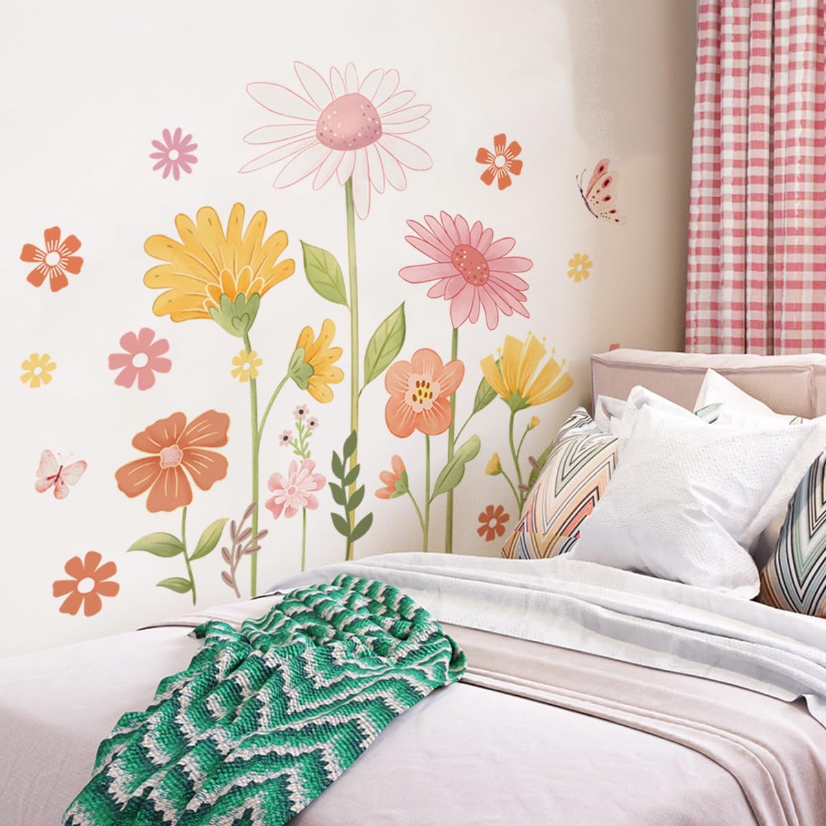 Boho Flower Wall Stickers / BOHO01