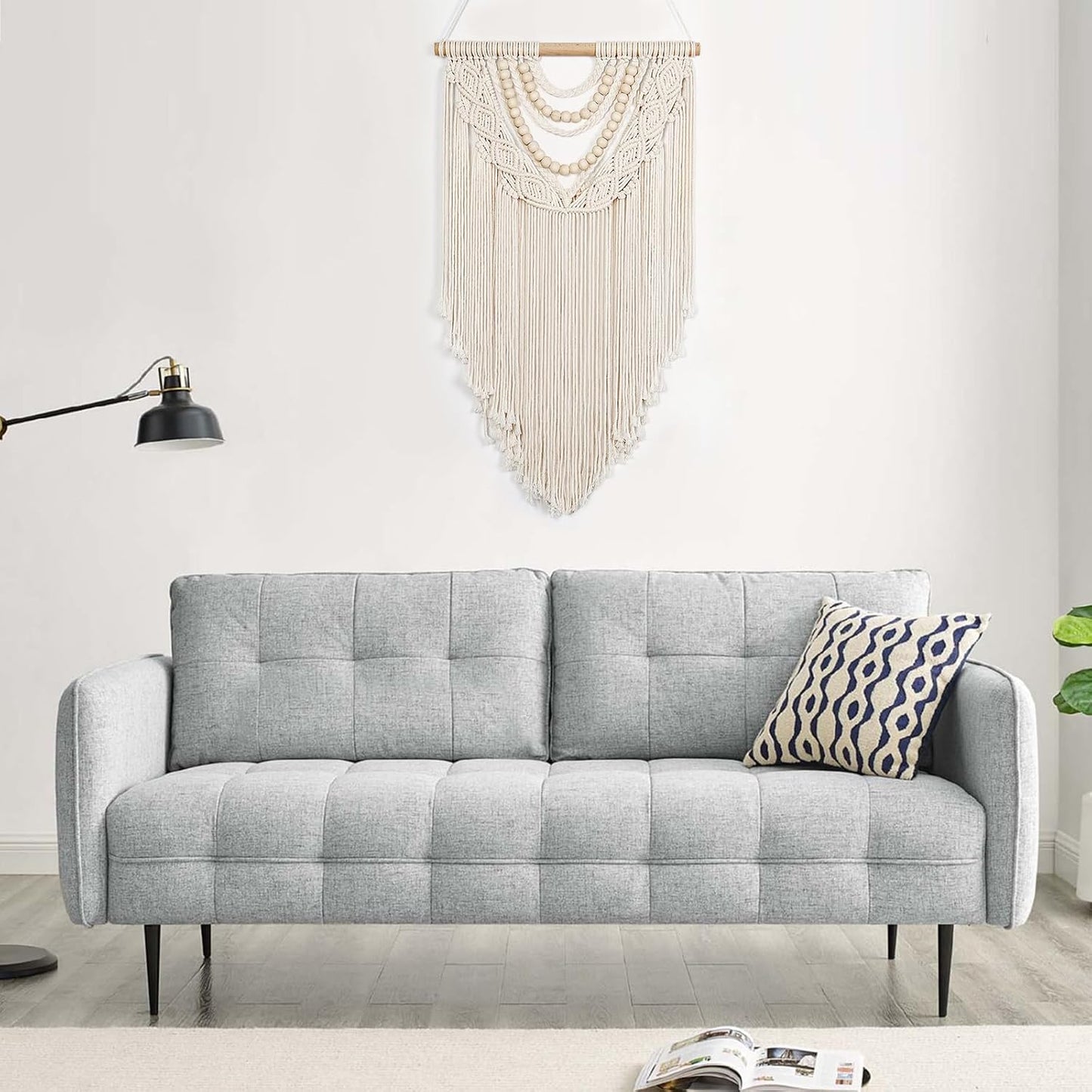 Chic Wooden Beads Home / Beige