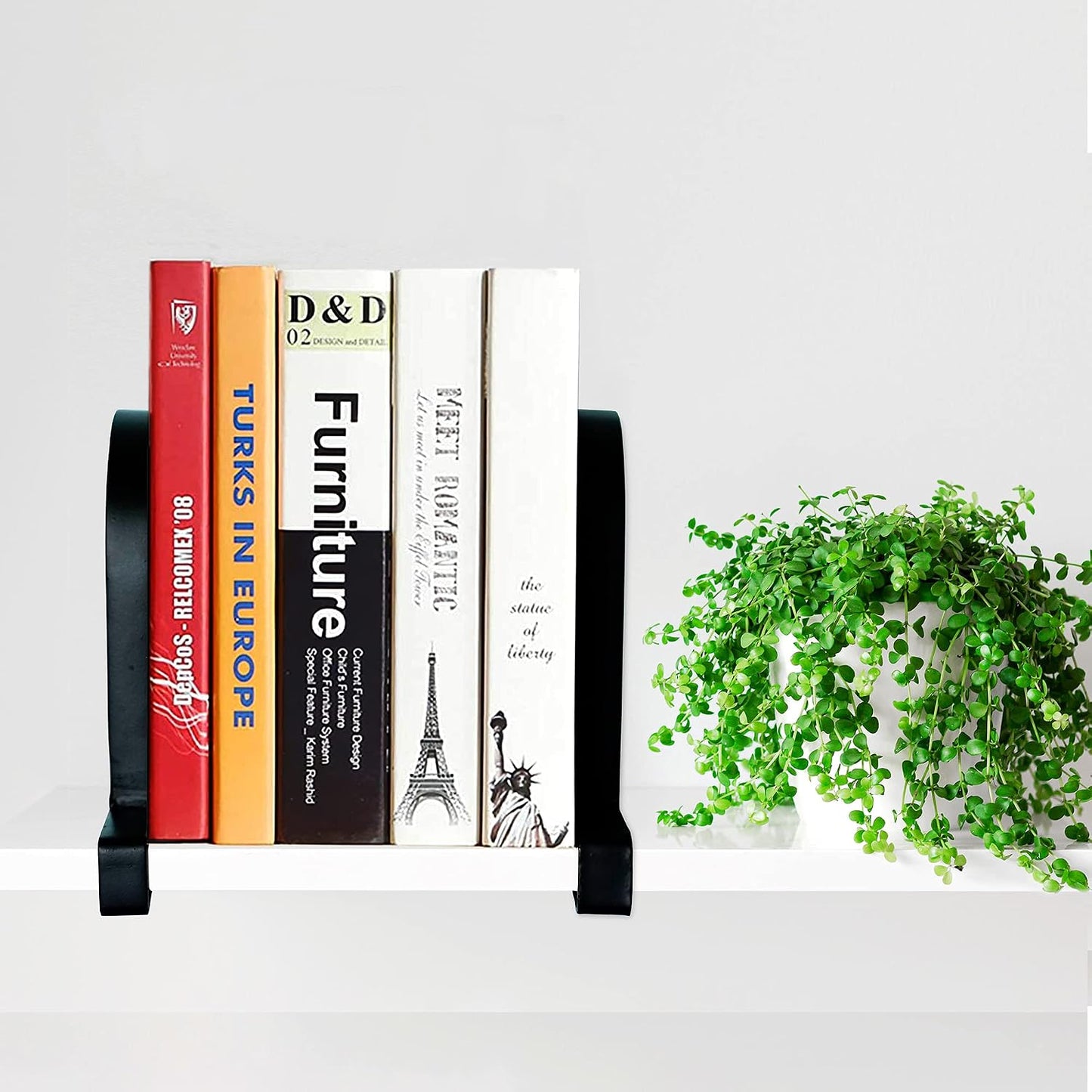 Metal Book Ends / Normal / Black