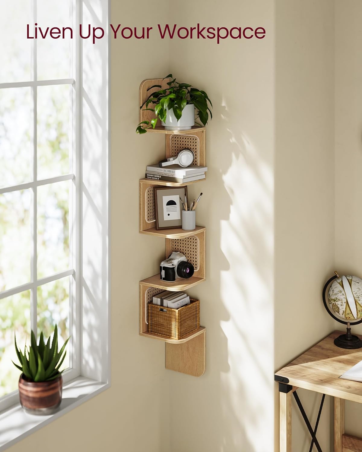 PVC Rattan Sides / Oak Beige