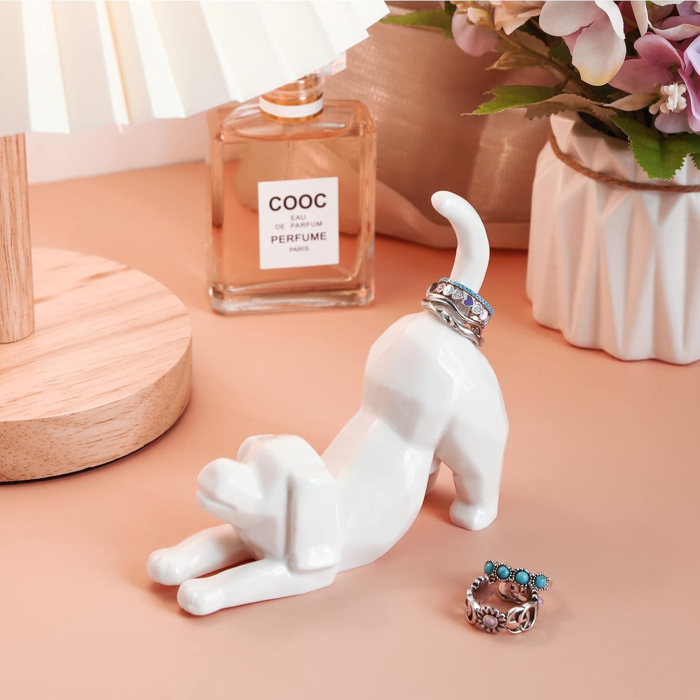 Ring Holder / Wedding Ring Stand / Dog