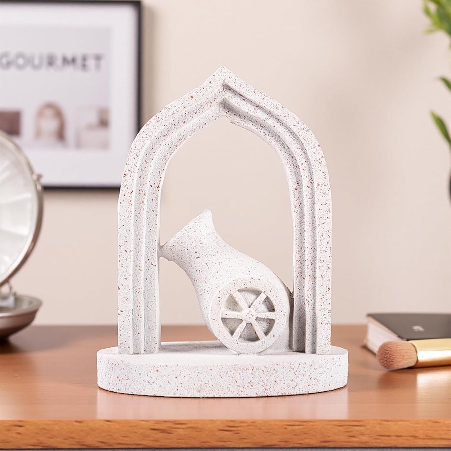 These Non-Slip bookends are for Holding Large / Ramadan Bookshelf Statue