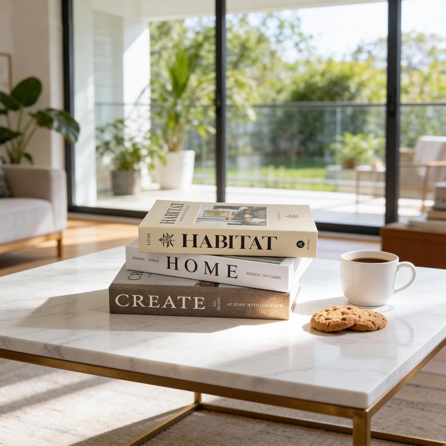 Faux Decorative Books / 3-home Create Habitat / Set of 3