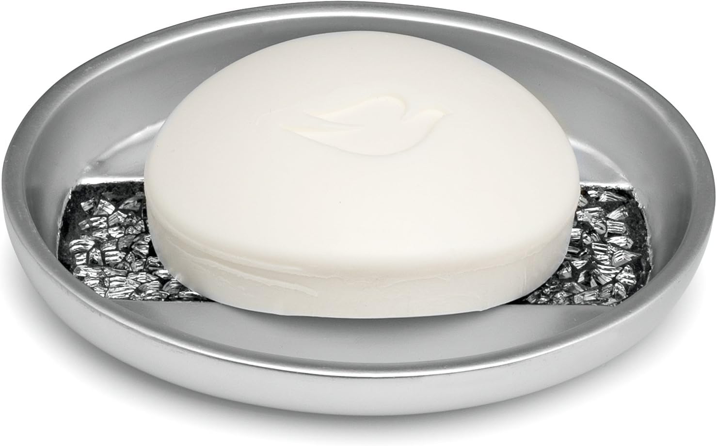 Bathroom Bar Soap Holder / Silver