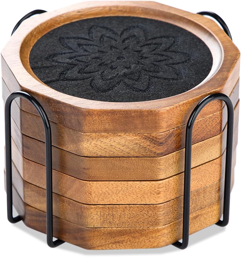Holder for Wooden / Black Felt / 4.3 Inch