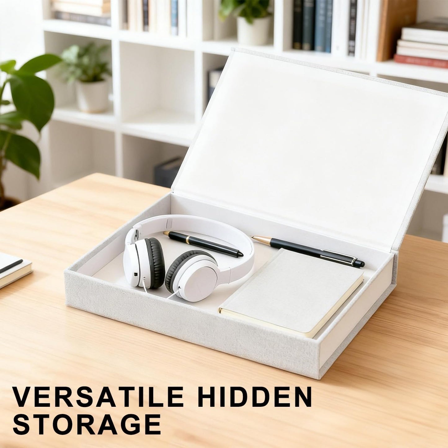 Faux Books Storage Box Decor for Decoration / Style B