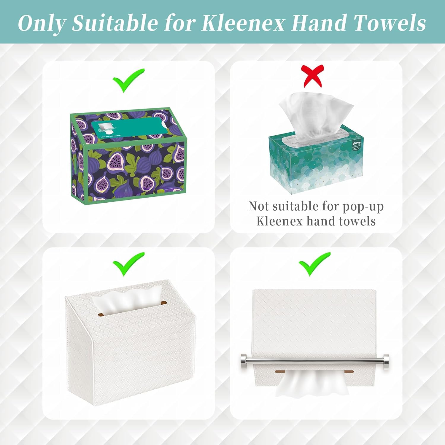 Versatile Design for Countertops and Towel Racks / White
