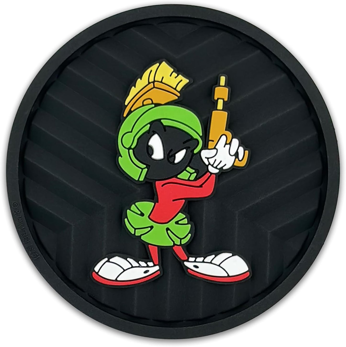 Officially Licensed Looney Tunes the Martian Automotive 3D Textured Silicone Coasters / Marvin