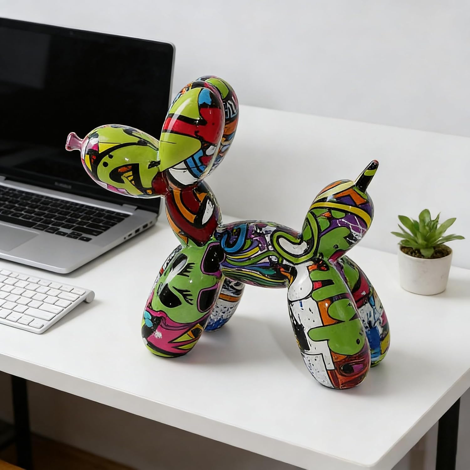 Balloon Dog Statue / Graffiti B