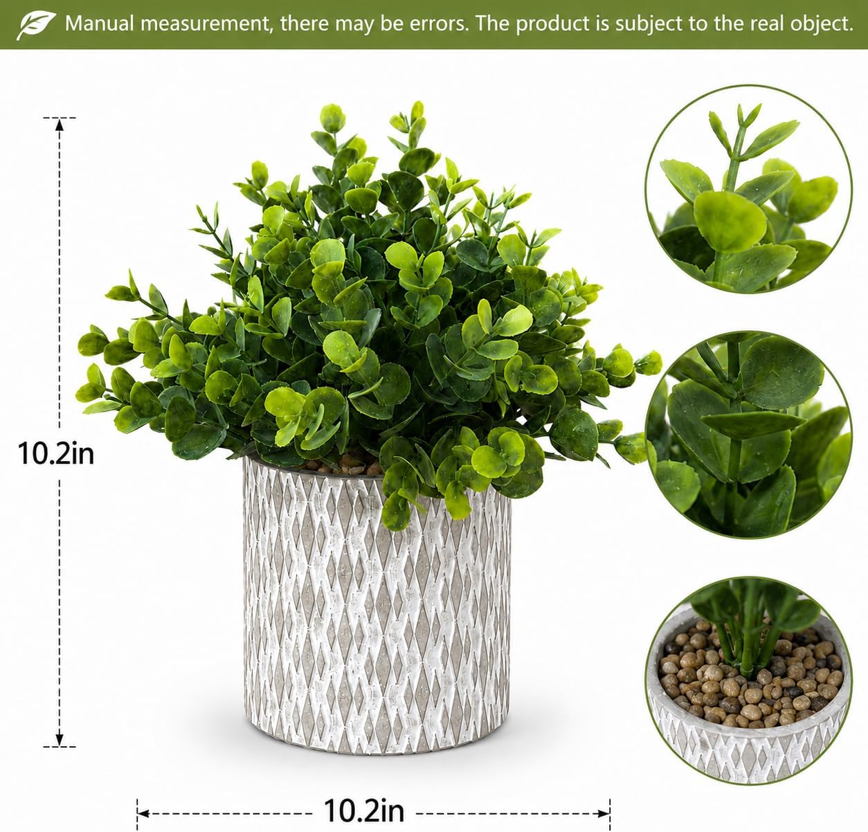 Artificial Potted Plants / Set of 3