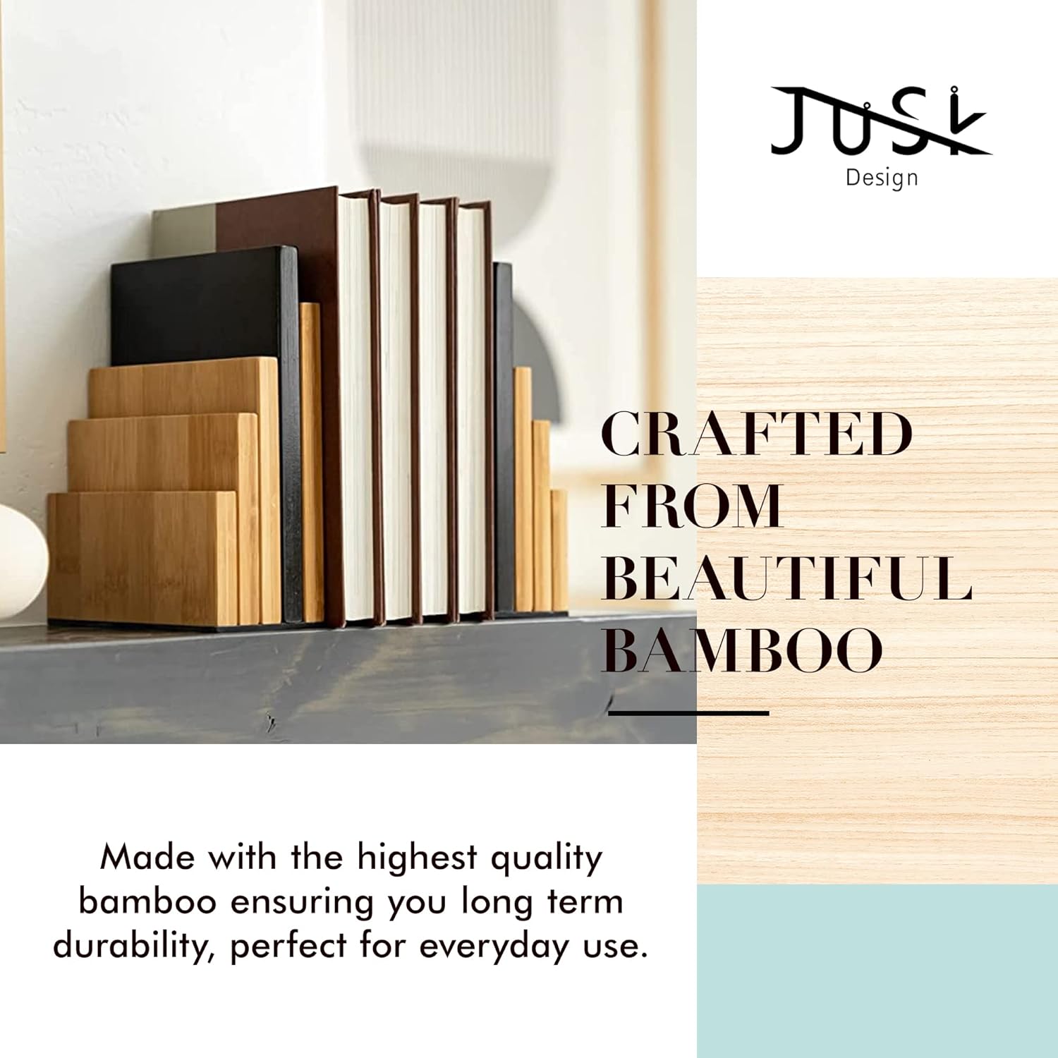 Book Holders / Non-Skid Decorative Bookends