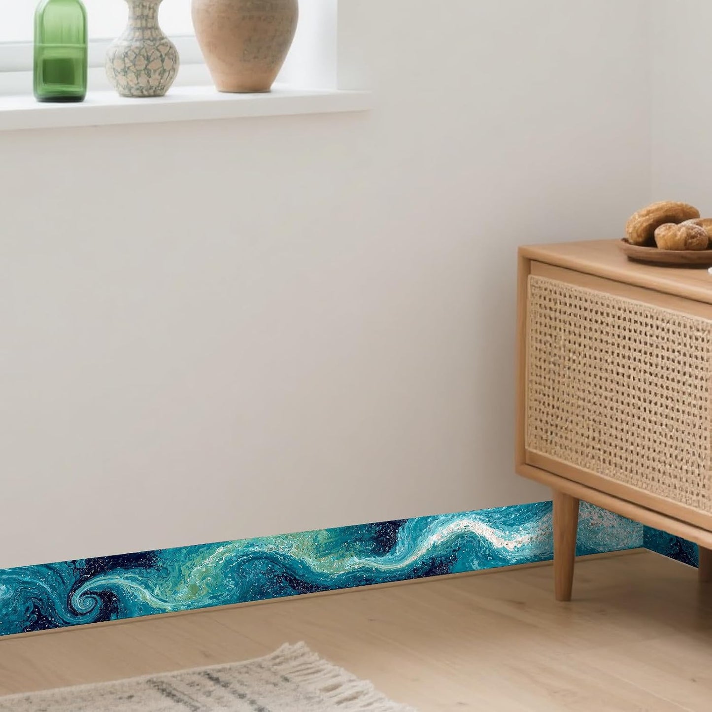 Ft Peel and Stick Wallpaper Border for Modern / Hd10566 / 3.94 x 16.4