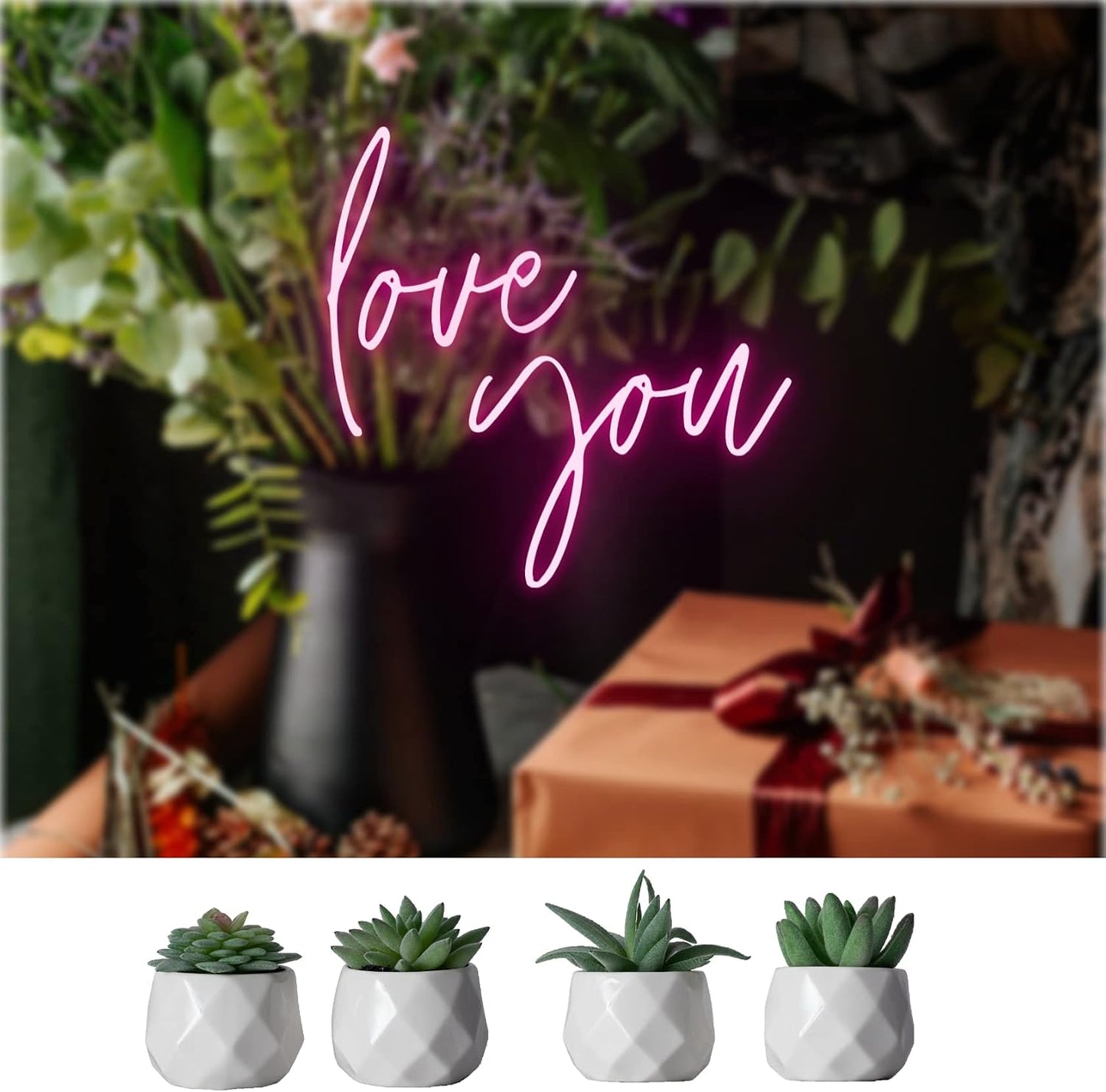 Artificial Plants for Women Desk
