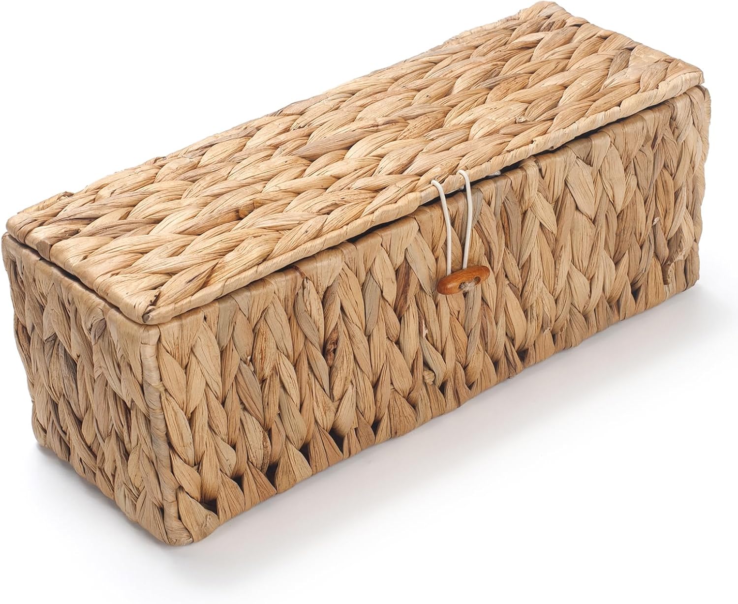 Wicker Bathroom Basket / 13.2 x 5.1 x 4.5
