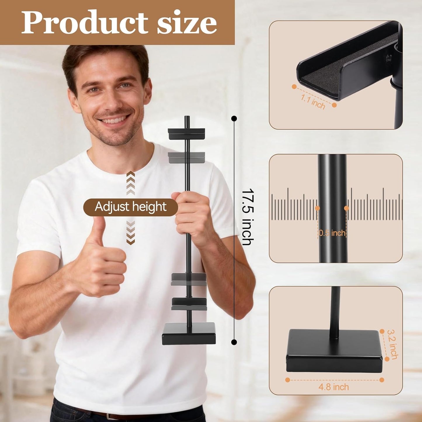 Picture Frame Stand / Black / 18inch