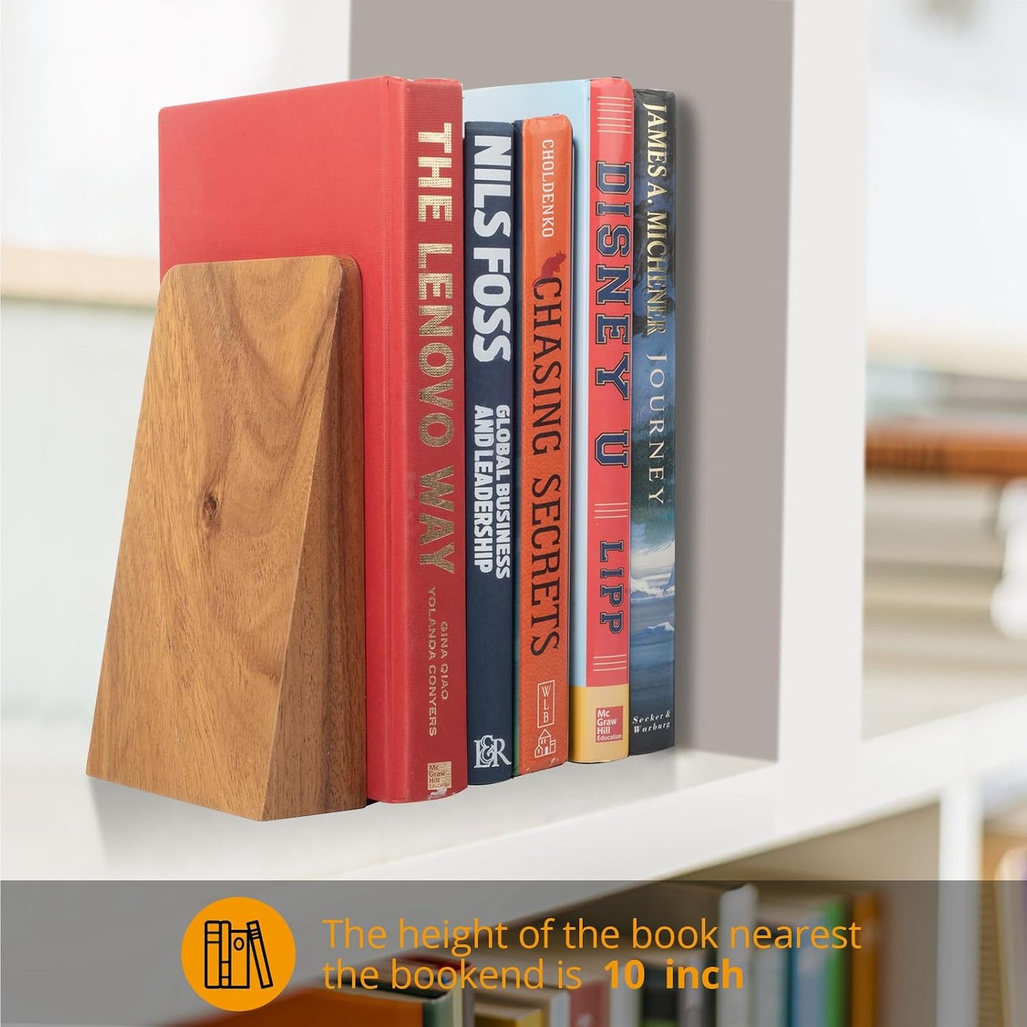 Walnut Book Ends Heavy Duty Handmade Bookends / Large Walnut Wood