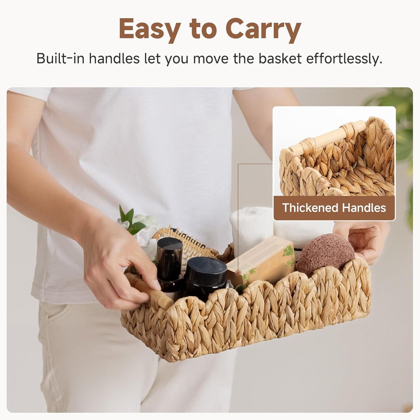 Toilet Paper Basket / Water Hyacinth