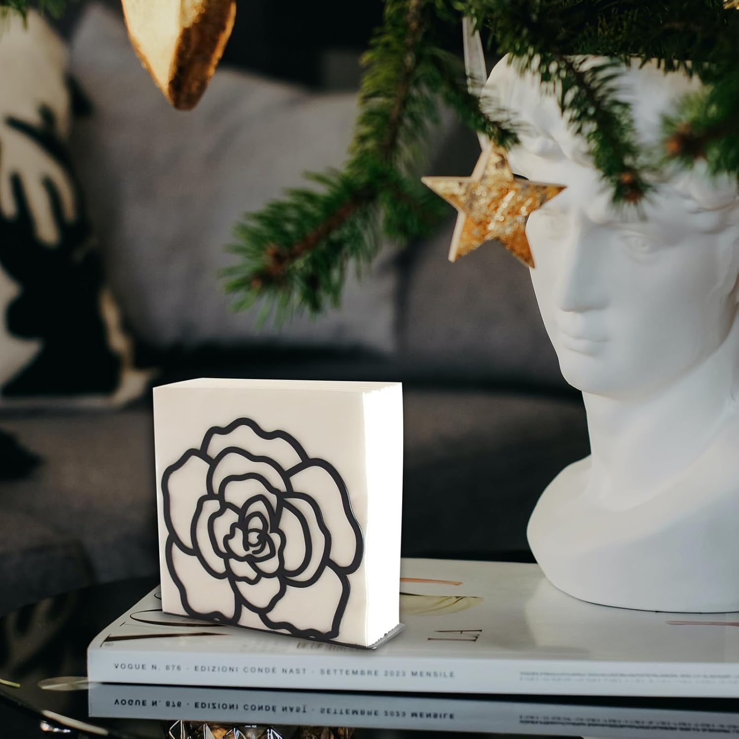 Metal Napkin Holders / Flower
