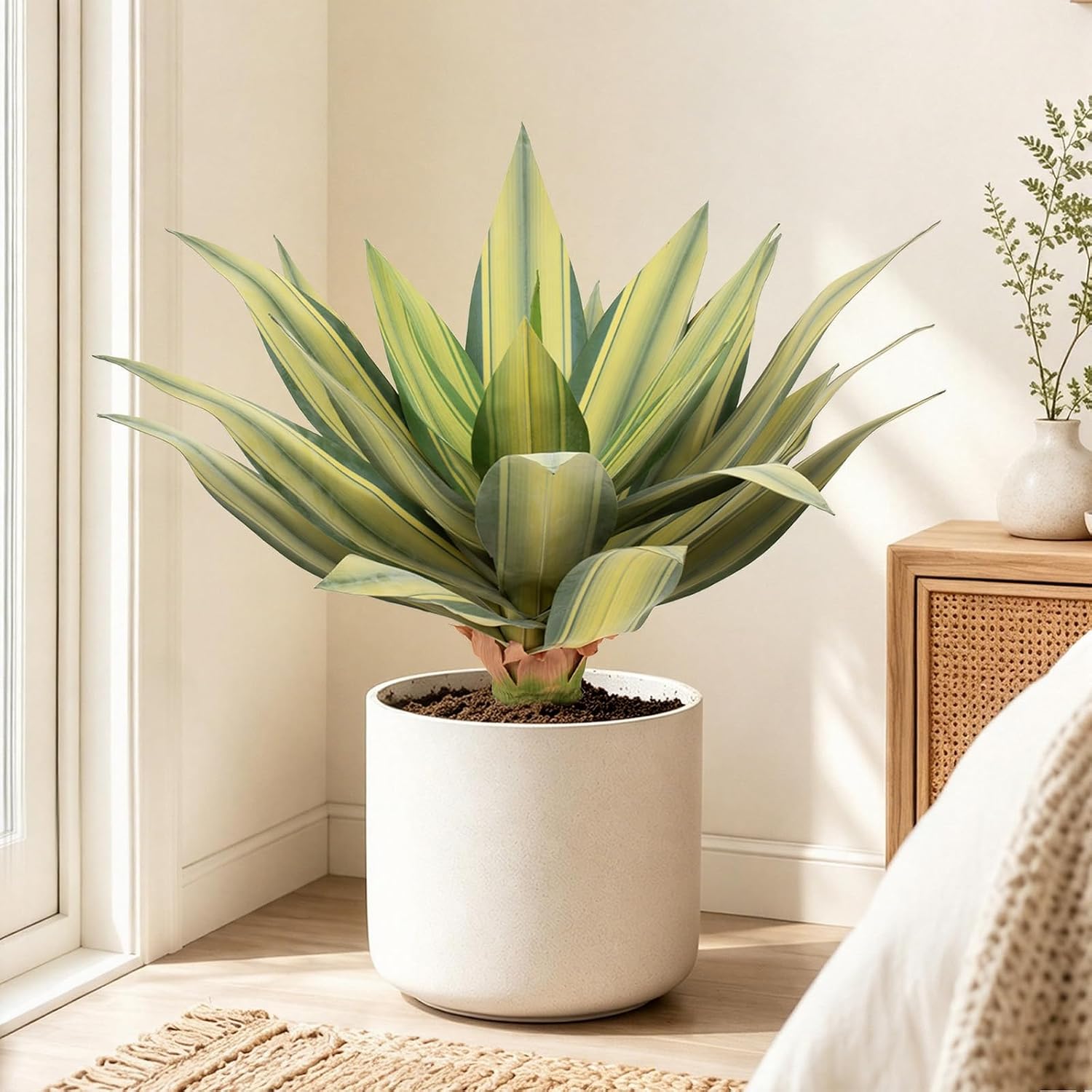 Artificial Plant Outdoor 28" Tall / Agave / Set of 28