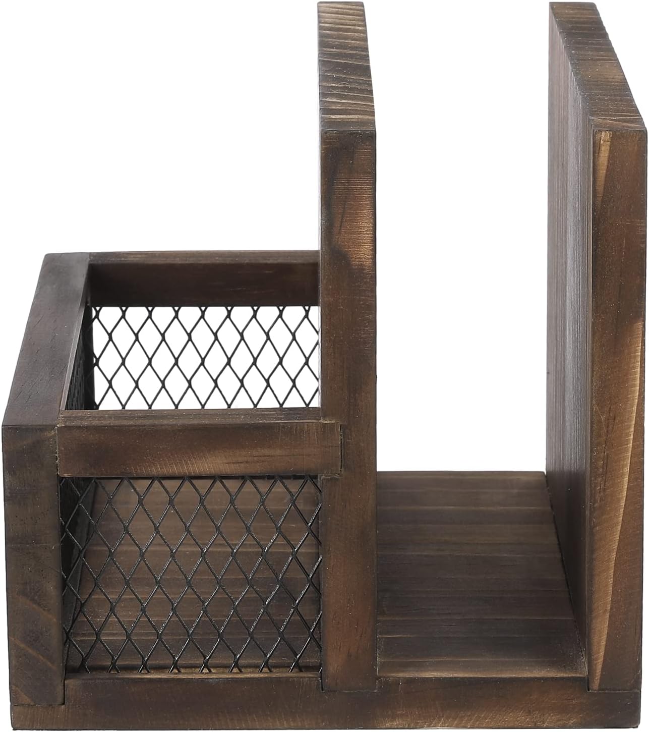 Farmhouse Multifunctional Napkin Holder / Burnt