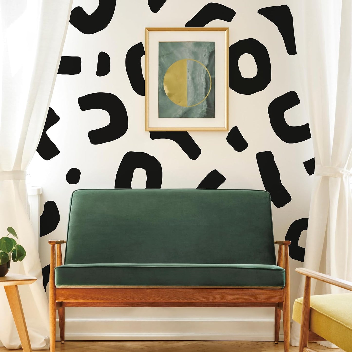 Modern Irregular Shapes Decals / Abstract