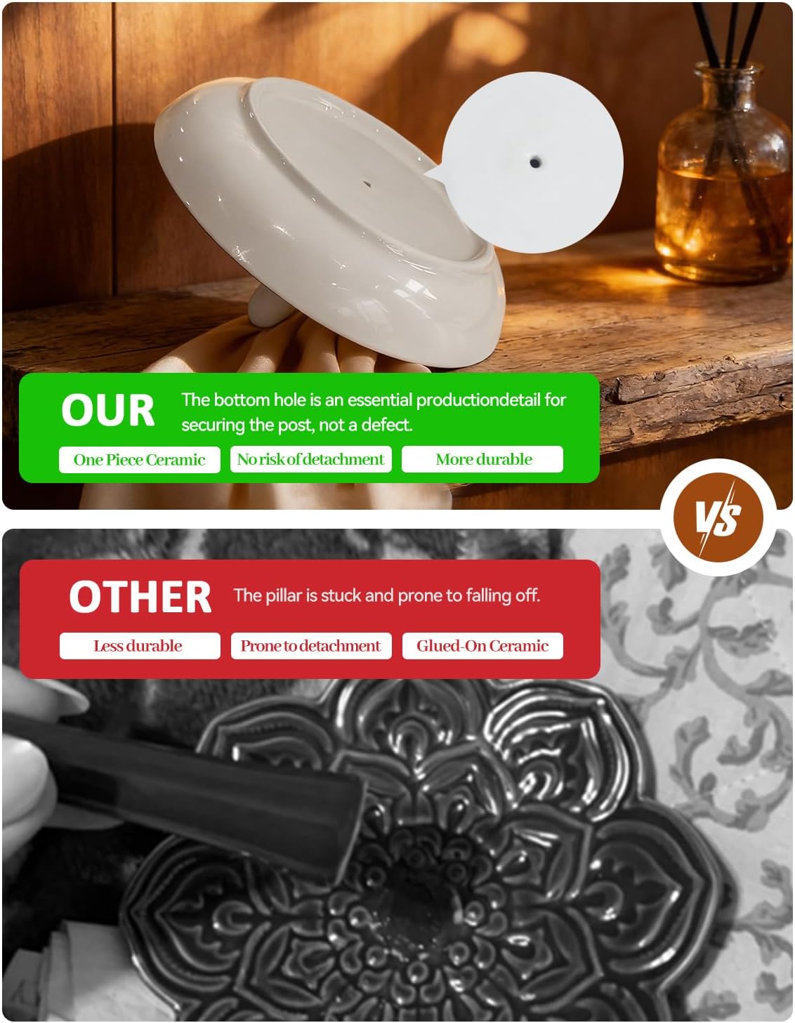 Ceramic Ring Holder Dish / G