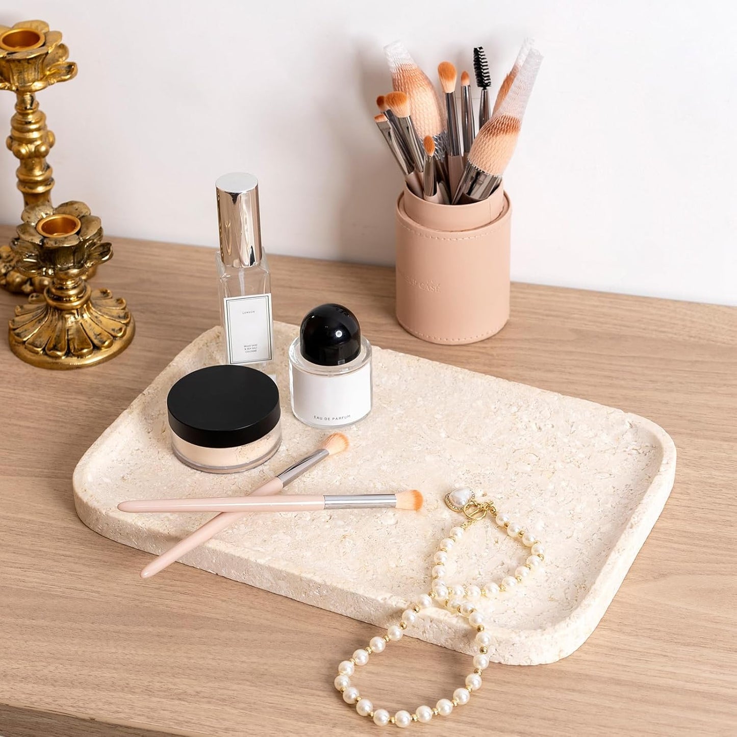 Beige Tray for Decor / Egypt-beige